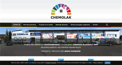 Desktop Screenshot of chemolak.pl