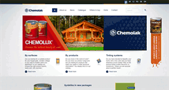 Desktop Screenshot of chemolak.cz